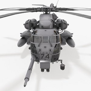 3D CH-53E Super Stallion US Marines model