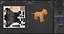 Fur Lion Cub Rigged i animacja