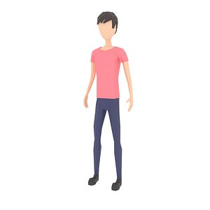 Cartoon man