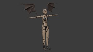 Female Demon Boss model