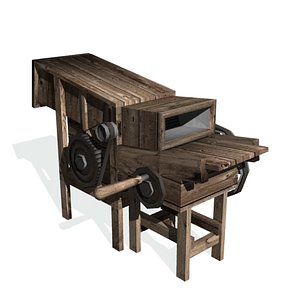 3ds max historical machine harvested