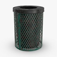 Trash Can 02 Dirty