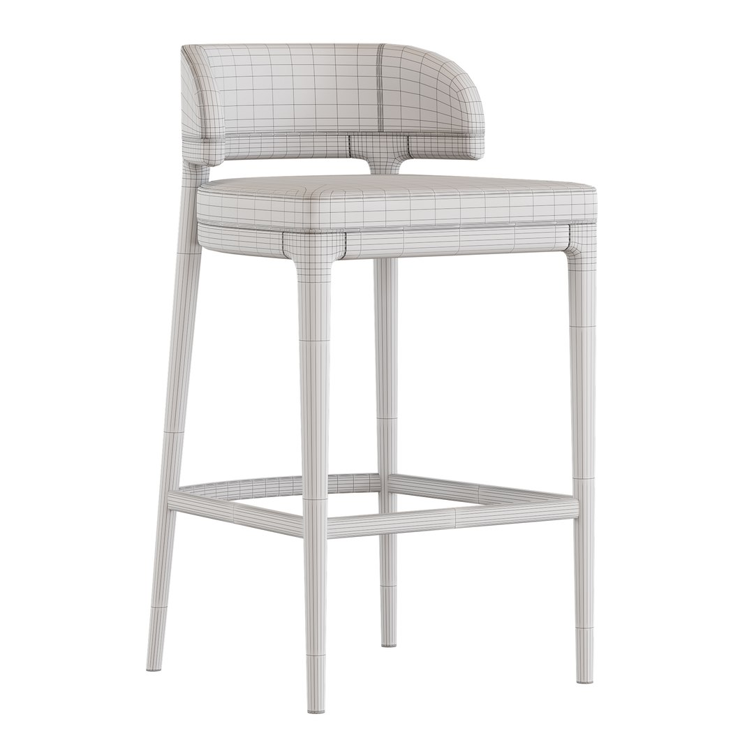 3D Grange Dining Chair Model - TurboSquid 2035286