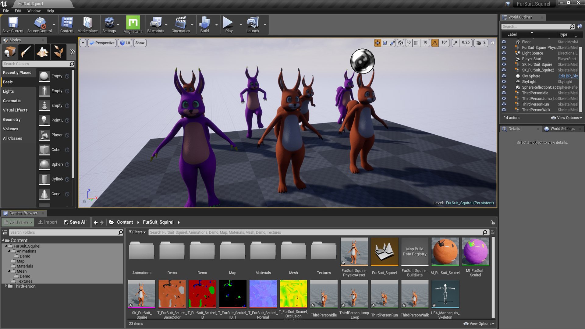 3D FurSuit Squirrel - TurboSquid 1734558