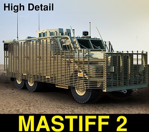 3d uk mastiff 2 model