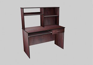 house desk large 3D model