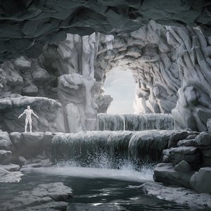 pack stylized rocks model