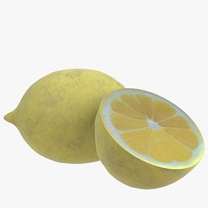 lemons 3D model