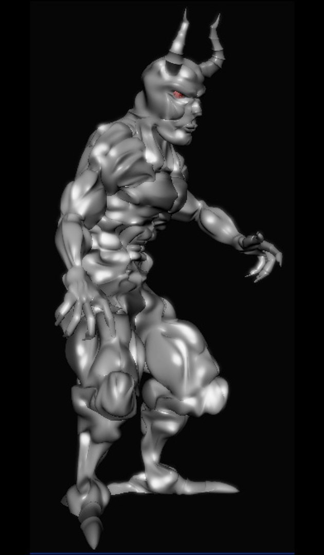 Devil Realtime Muscle Obj