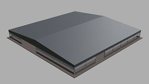 Warehouse in square plan