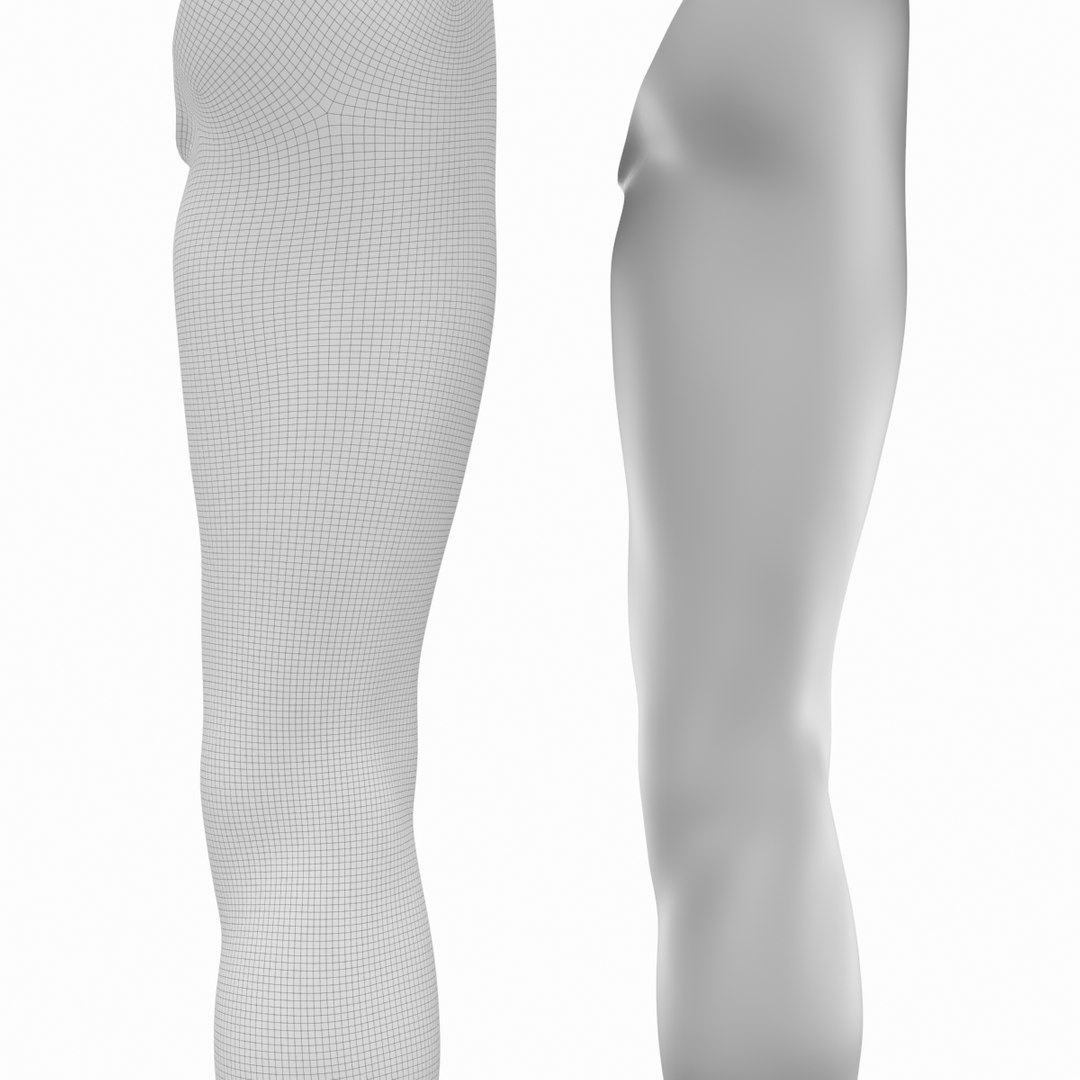3D Female Legs Anatomical Base Mesh Model - TurboSquid 2166503