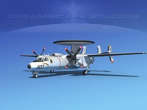 grumman e-2c hawkeye 3ds