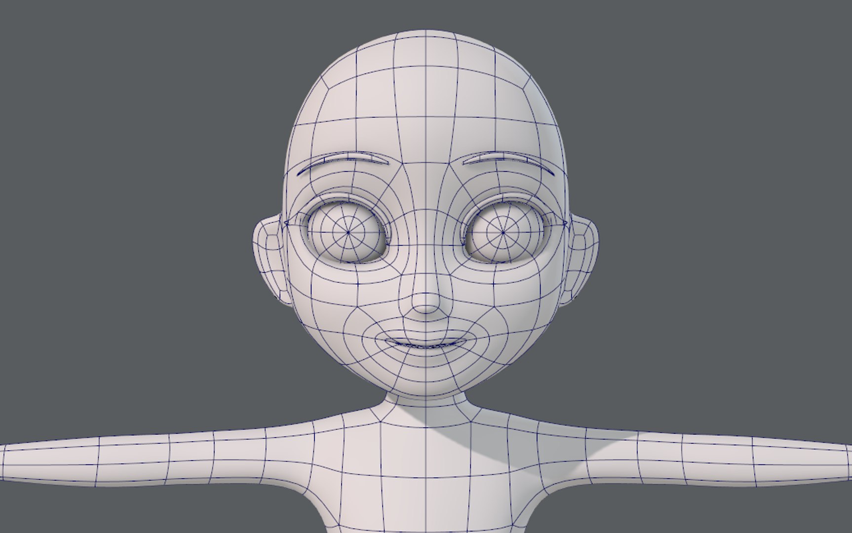 3D base character girl - TurboSquid 1292838