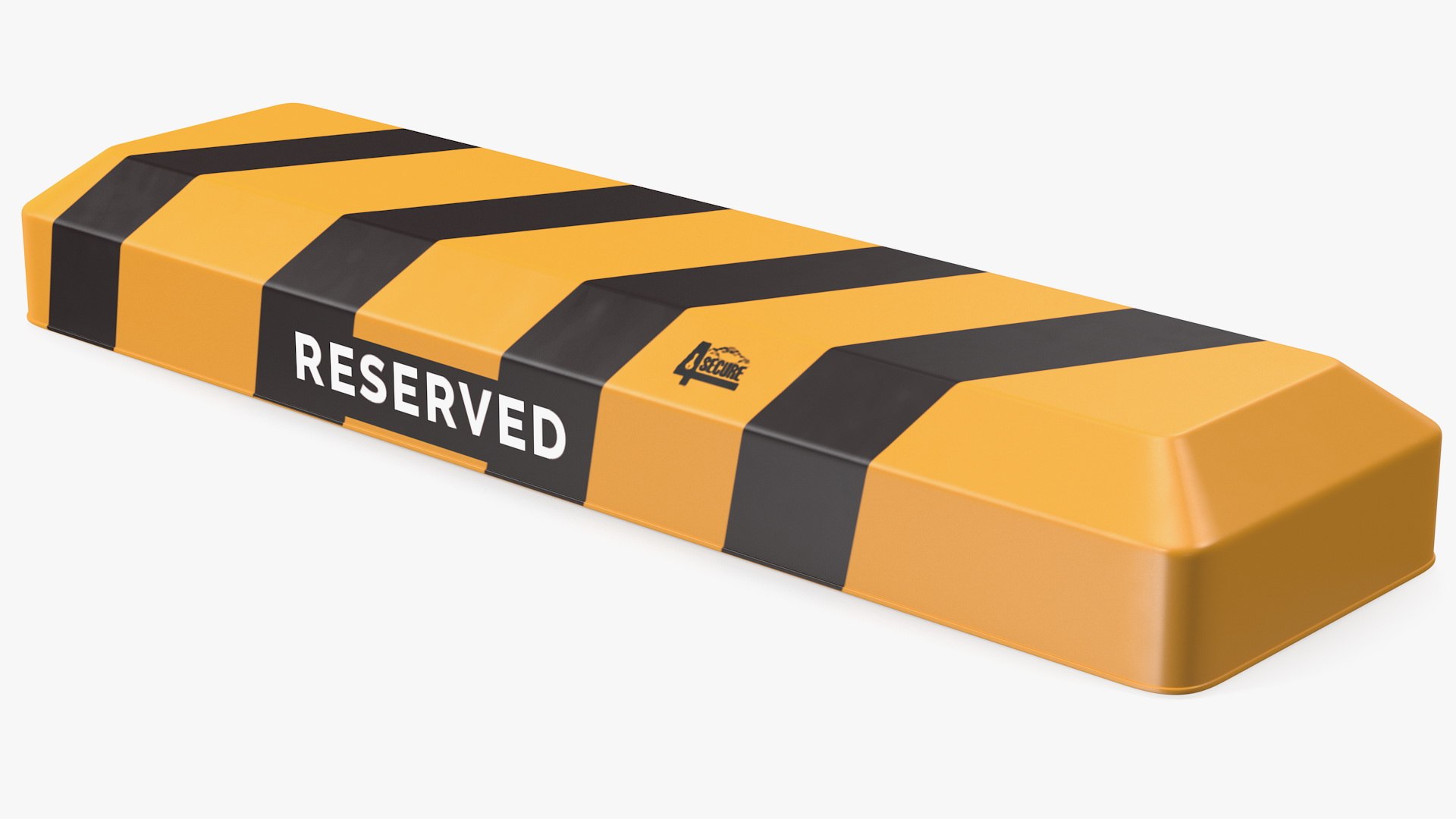 4Secure Automatic Car Parking Lock Folded 3D model preview