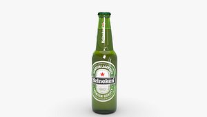 Heineken Lager Beer 3D model