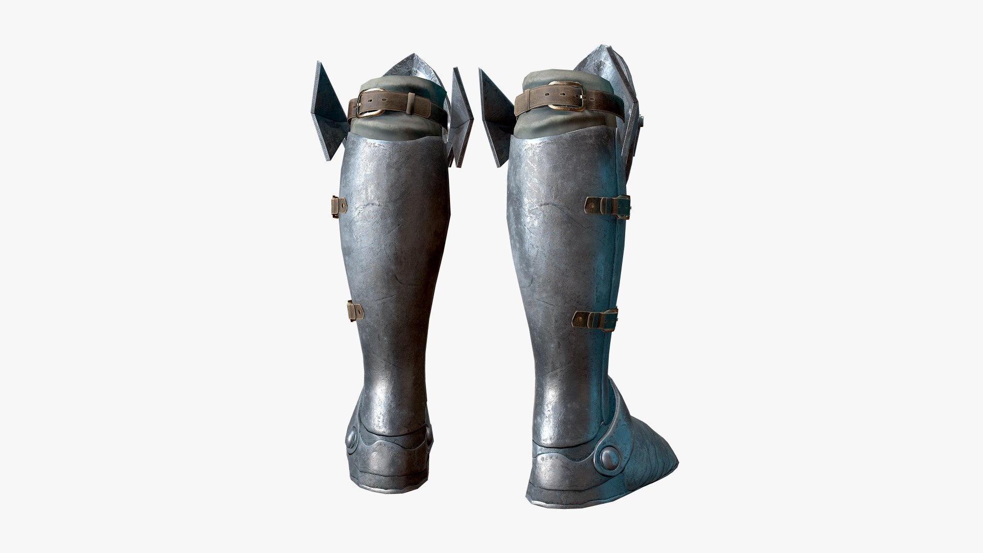 3D Medieval Knight Boot - TurboSquid 1850589