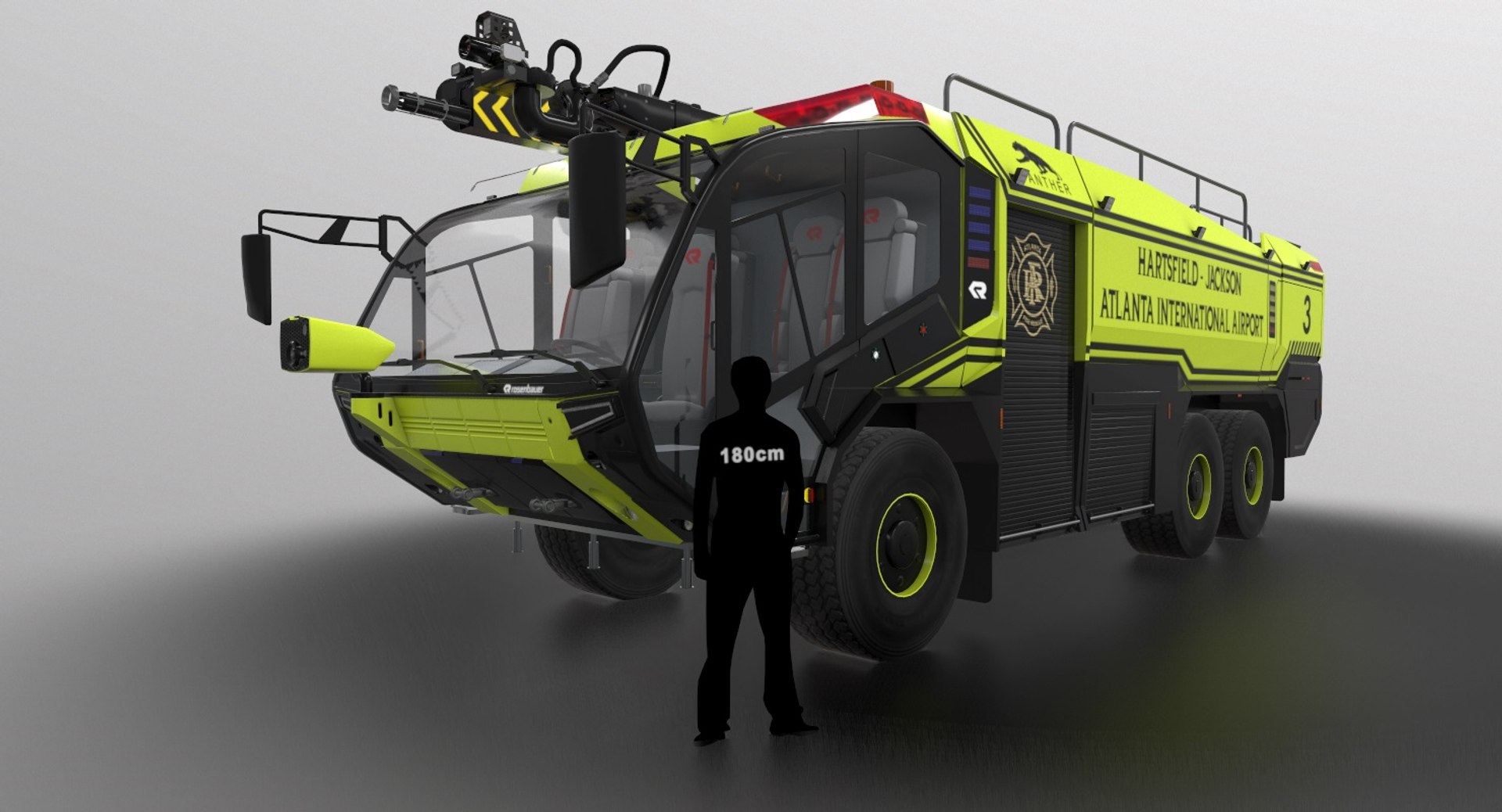 Rosenbauer Panther 6x6 3D - TurboSquid 1353044