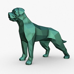 Fila Brasileiro puppy 3D model 3D printable