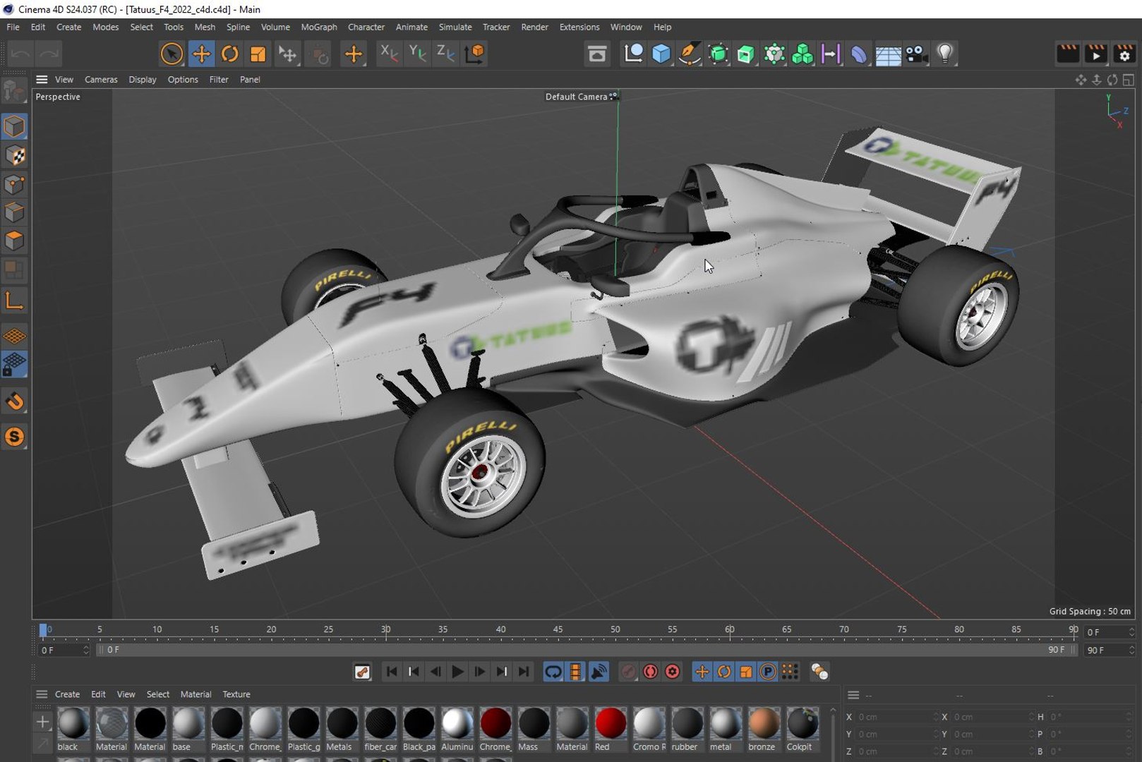 3D Tatuus F4 2022 model - TurboSquid 1824518