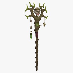 3D Staff of Decay and Whispers