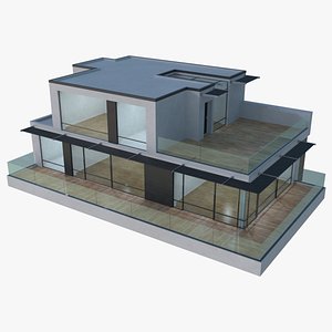 3D model modern house interior 17