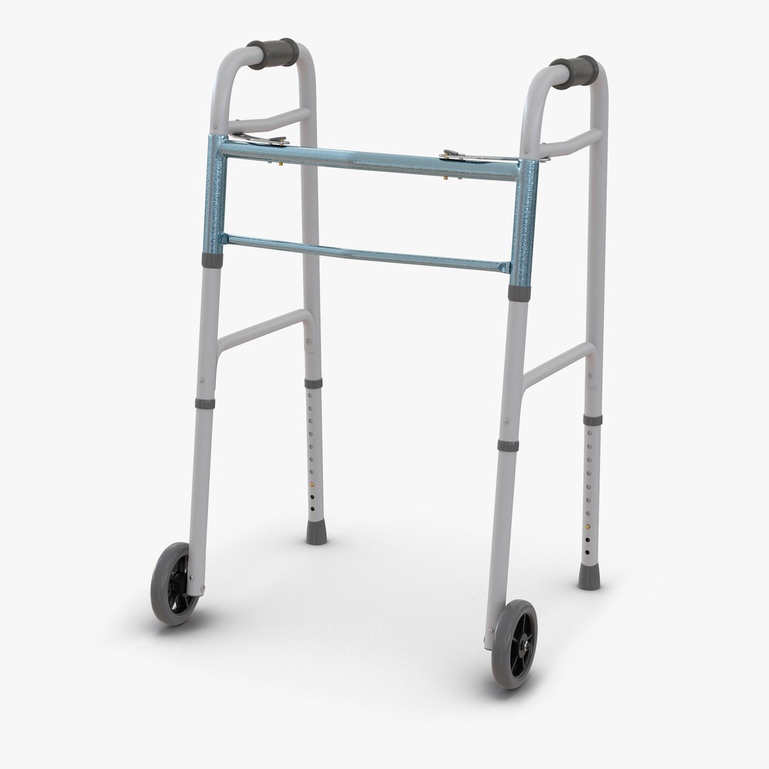 Paddle Walker with Wheels 3D model preview