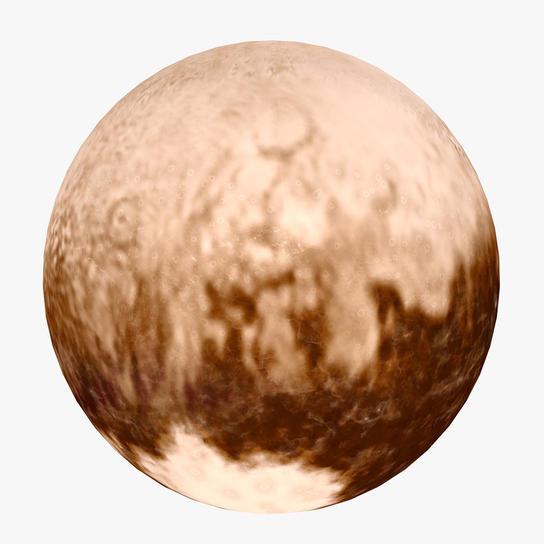 Pluto 3d Model