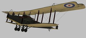 3D model handley page o 400