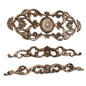 3D 3 Low-Poly Ornament Vol 10-4