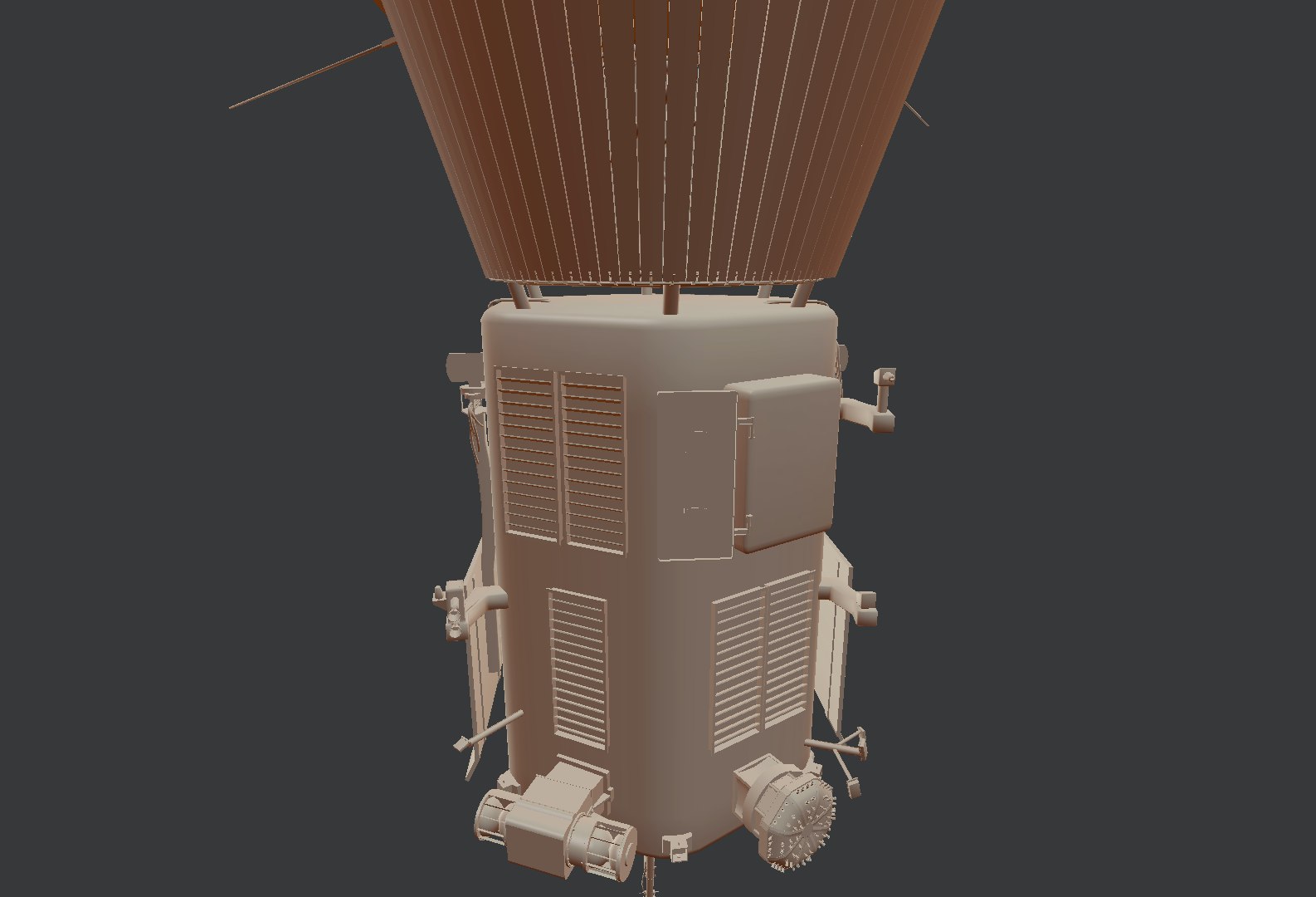 3D Space Probe Parker - TurboSquid 1176500
