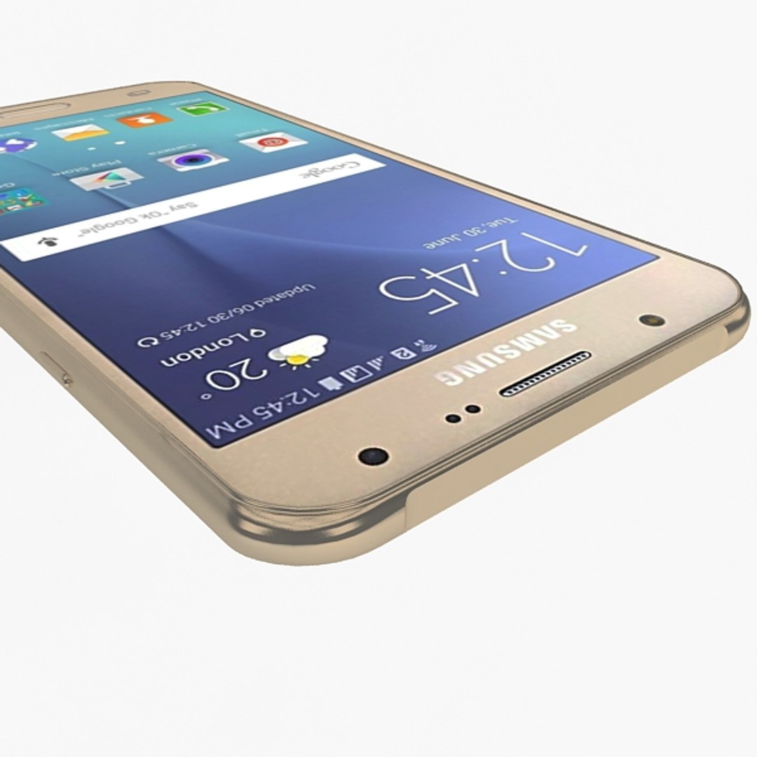 3d Samsung J7 Model