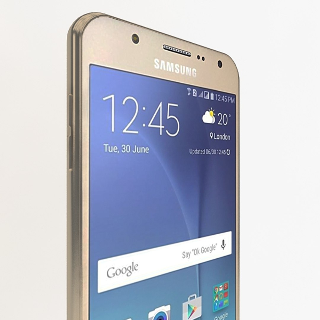 3d Samsung J7 Model