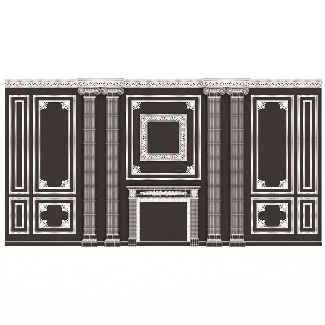 Boiserie Classic Wall with Mouldings 02 White 3D model https://p.turbosquid.com/ts-thumb/rA/7iP4lg/KY/wireframe7/jpg/1707988815/1920x1080/fit_q87/e0c396b7a49e47754fe8514e6a942976331dfdbb/wireframe7.jpg