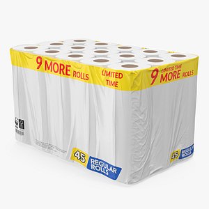 Bath Tissue 45 Rolls Pack