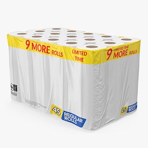 Bath Tissue 45 Rolls Pack