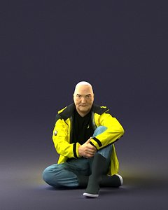 Seated man 0264