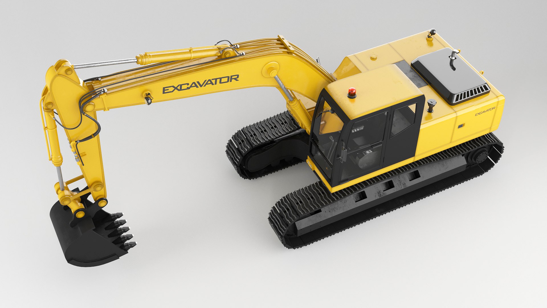 3D Heavy Construction Machinery Equipment Industrial 5 in 1 vol 1 ...
