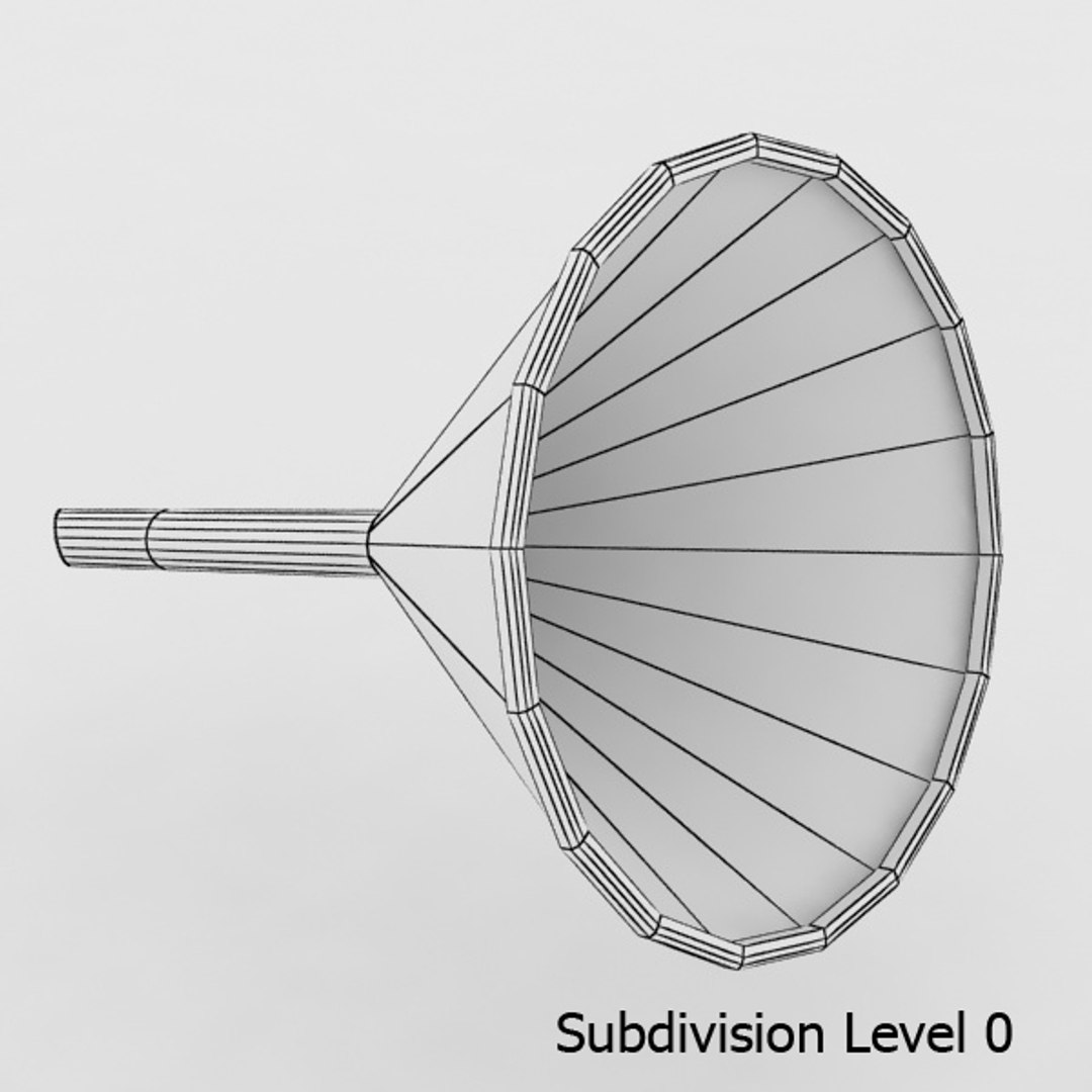 funnel laboratory 3d model