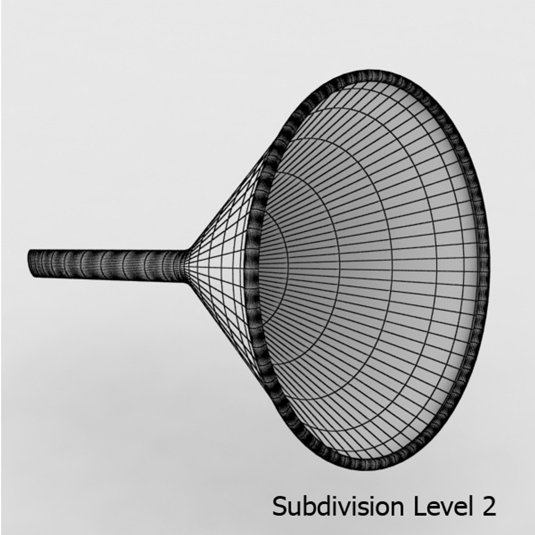 funnel laboratory 3d model