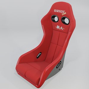 BRIDE ZETA IV  King Red Seat 3D model