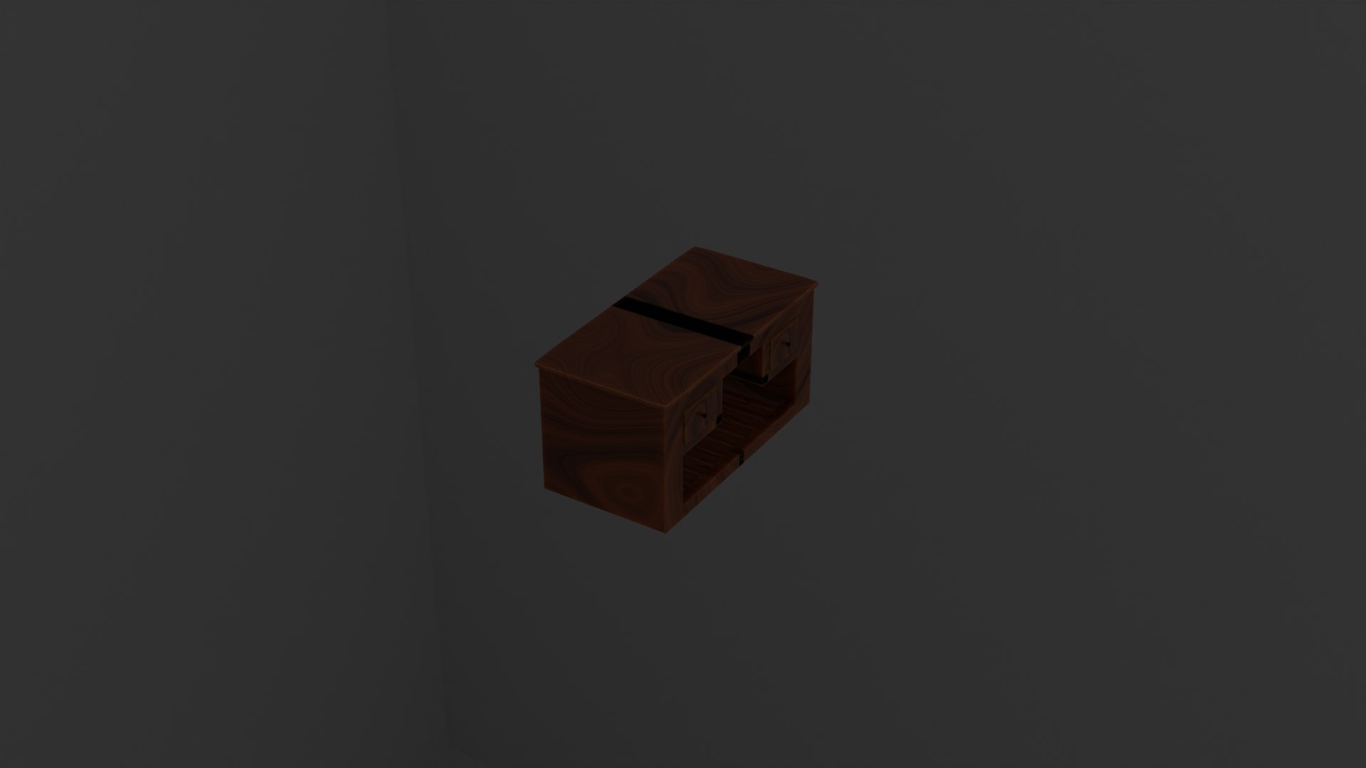 3D Normal Table With Drawers Model - TurboSquid 2060486