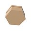 Caja hexagonal