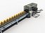 automatic production packing line 3D model