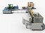 automatic production packing line 3D model