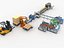 automatic production packing line 3D model