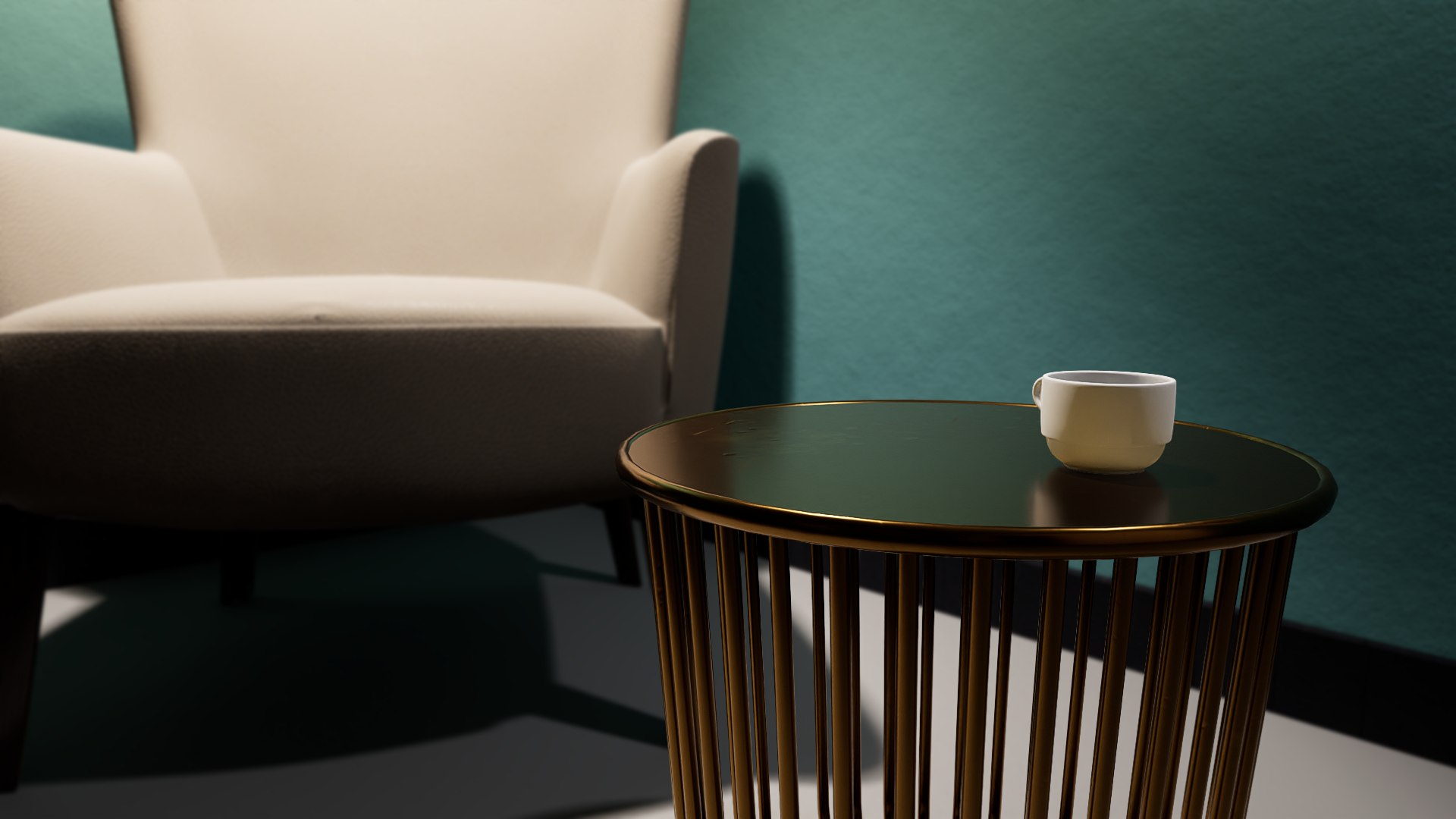 3D Side Table Model - TurboSquid 1924688