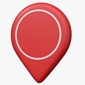 Location Sign 16v PBR model