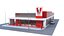 3D restaurant kfc