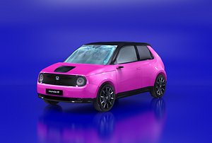 Honda E 2021 Low-poly