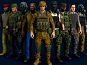 Modular military character